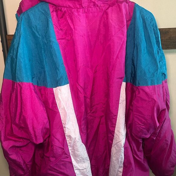 GREAT CONDITION Jean Perris Vintage Windbreaker Jacket - Picture 3 of 3